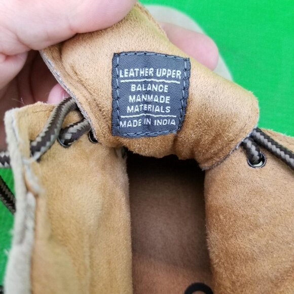 ✅Nunn Bush Dual Comfort Memory Foam 84585 Tan Suede Chukka Boot Men's 9M Shoes - Picture 7 of 16